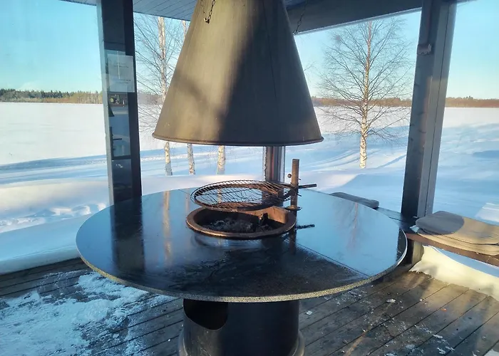 مكان تخييم Ristijaerven Pirtti Village Ristijärvi